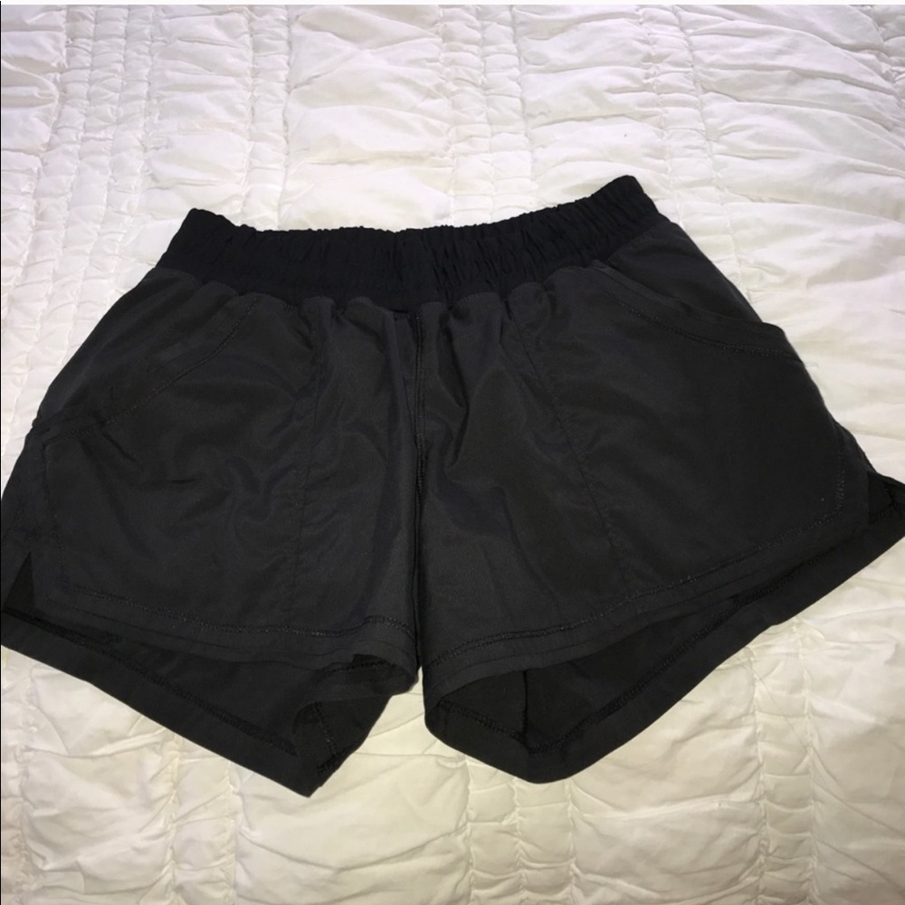 Black Lululemon Running Shorts